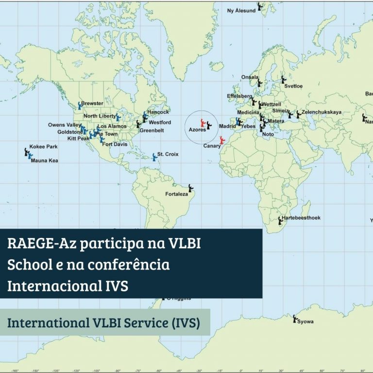 Participação da RAEGE na escola VLBI e conferência IVS