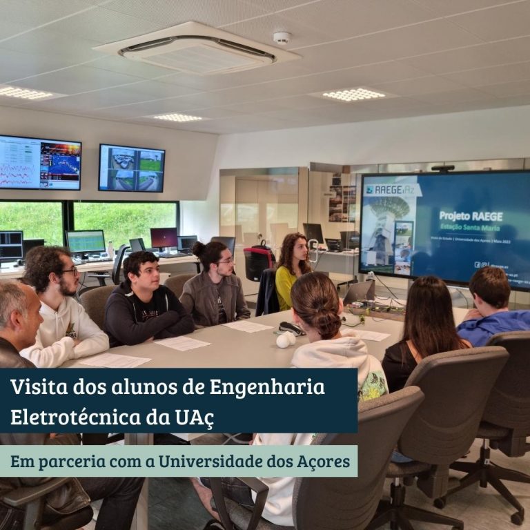 Visita dos alunos de Engenharia Eletrotécnica da Universidade dos Açores